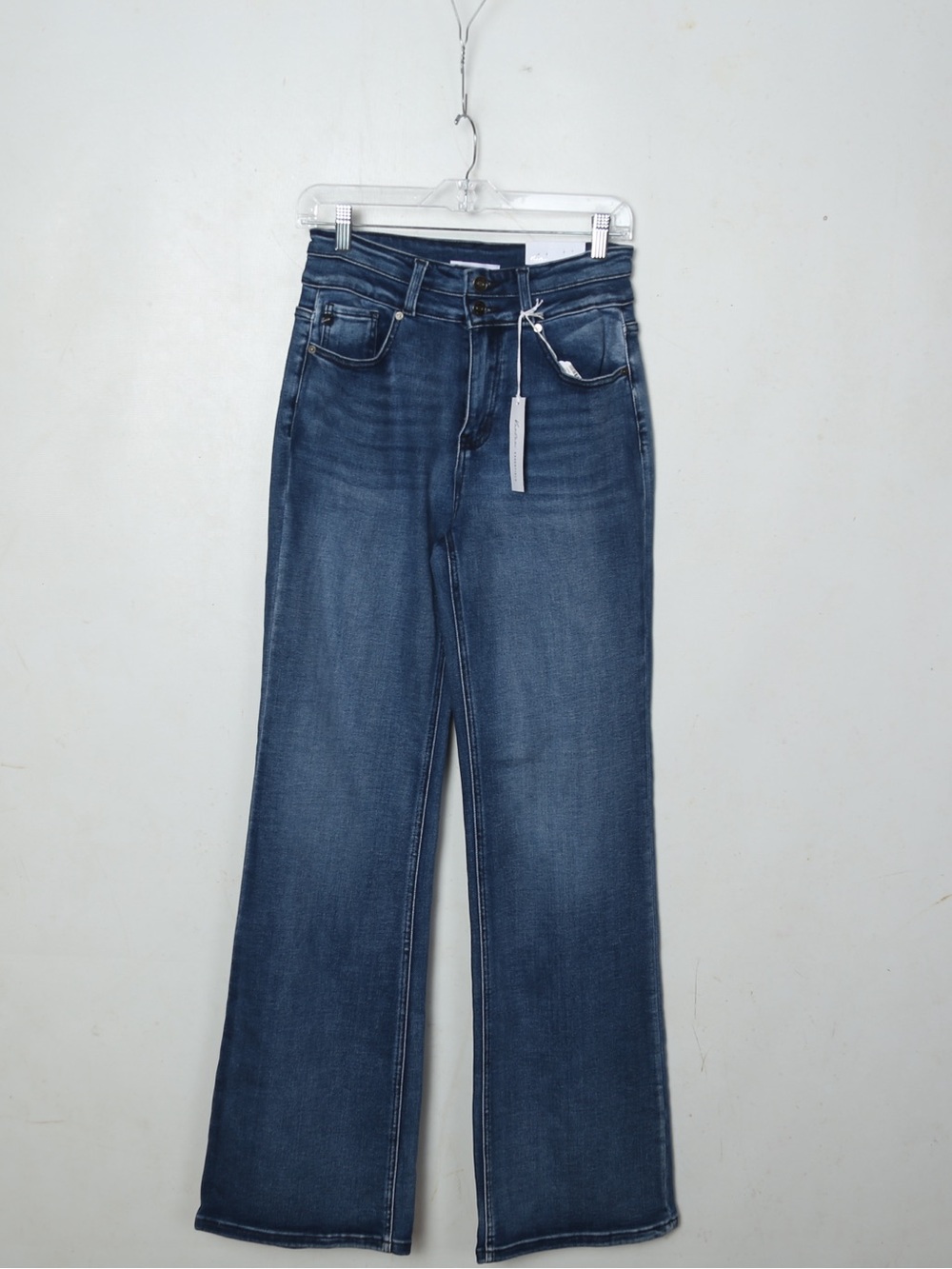 KanCan Indigo High-Rise Wide Leg Jeans